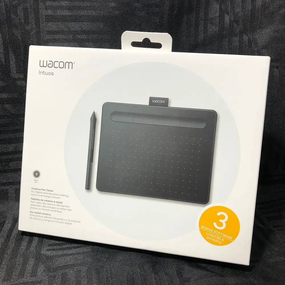 Wacom Intuos Small Art & Graphics Drawing Tablet Digital Drawing IN BOX